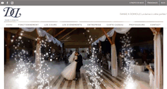 Desktop Screenshot of danseadomicile.com